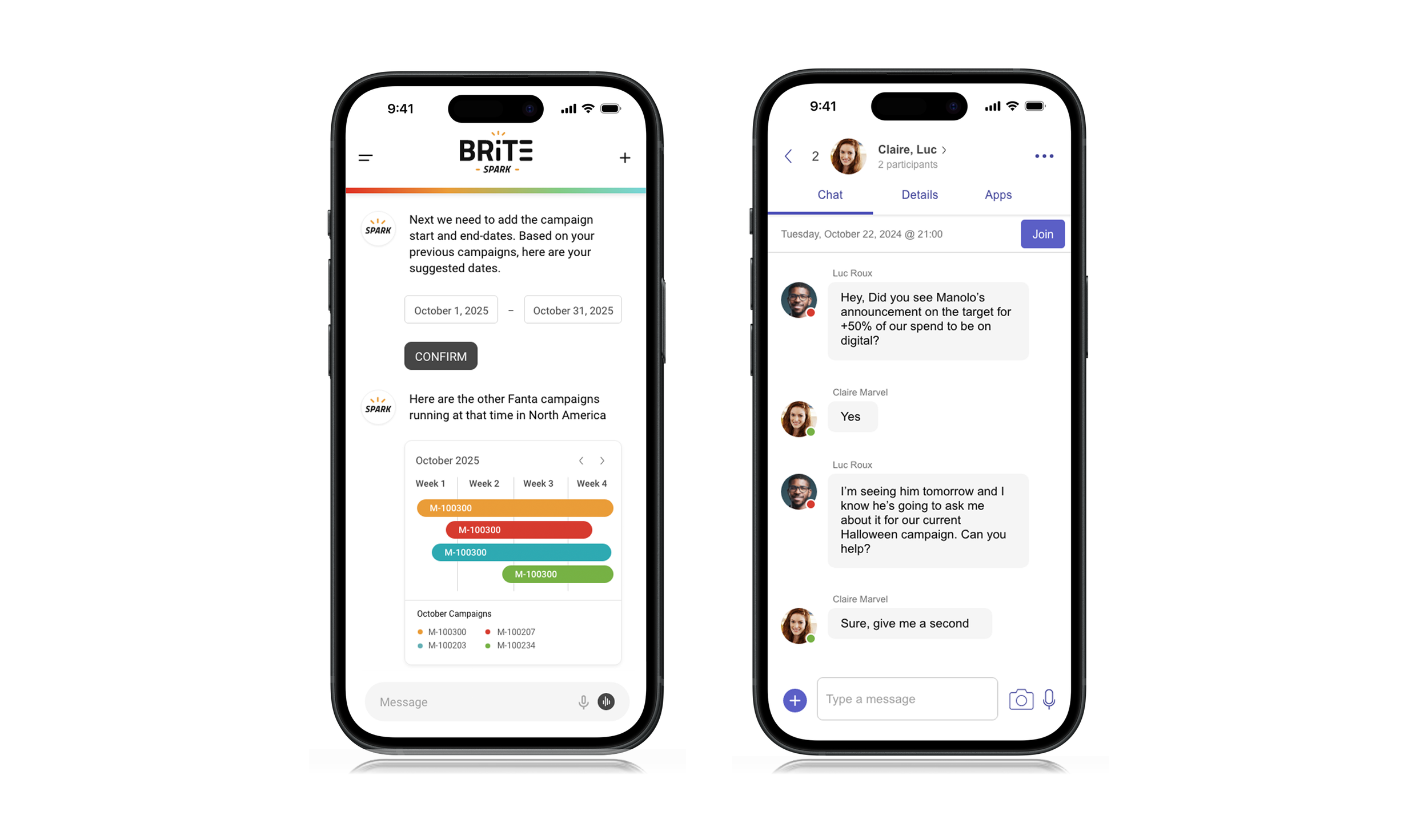 Spark campaign planning and collaboration
